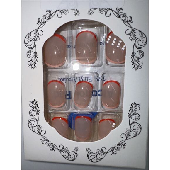 False Nails Beautiful Nail Do it Yourself KITS Lot Of 8 packs NIB 24 In Ea/glue - Picture 3 of 8